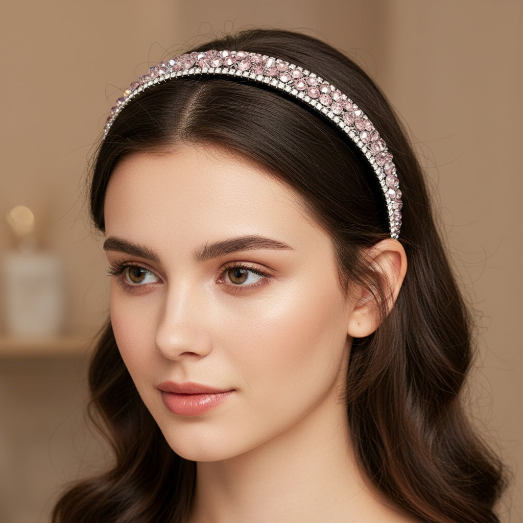 Matu stīpiņa "Violetie kristāli"