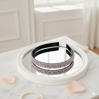 Matu stīpiņa "Violetie kristāli"