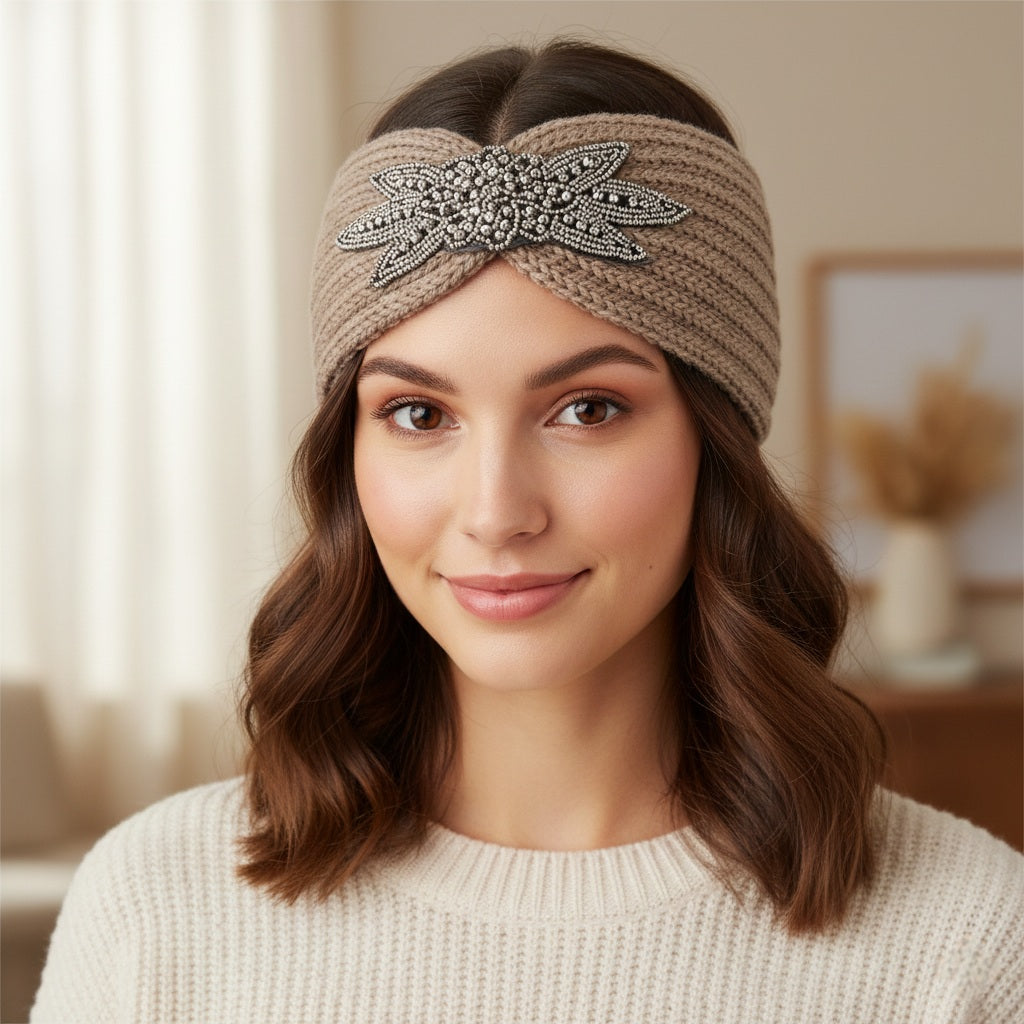 Matu aksesuārs ausaine "Silta un maiga" izvēlies krāsu