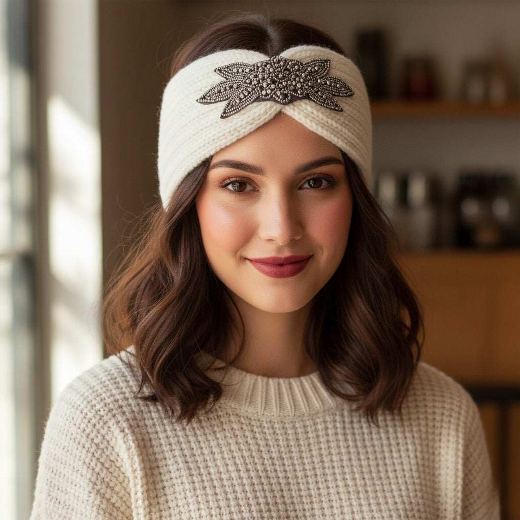 Matu aksesuārs ausaine "Silta un maiga" izvēlies krāsu