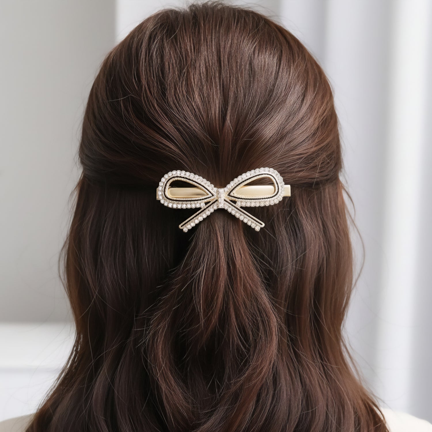 Matu sprādze "Kristālu bantīte"