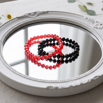 Rokassprādzes komplekts "Stikla pērles"