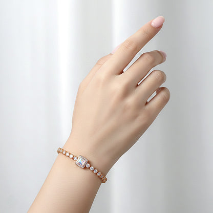 Rokassprādze "Kvadrāta kristāls"