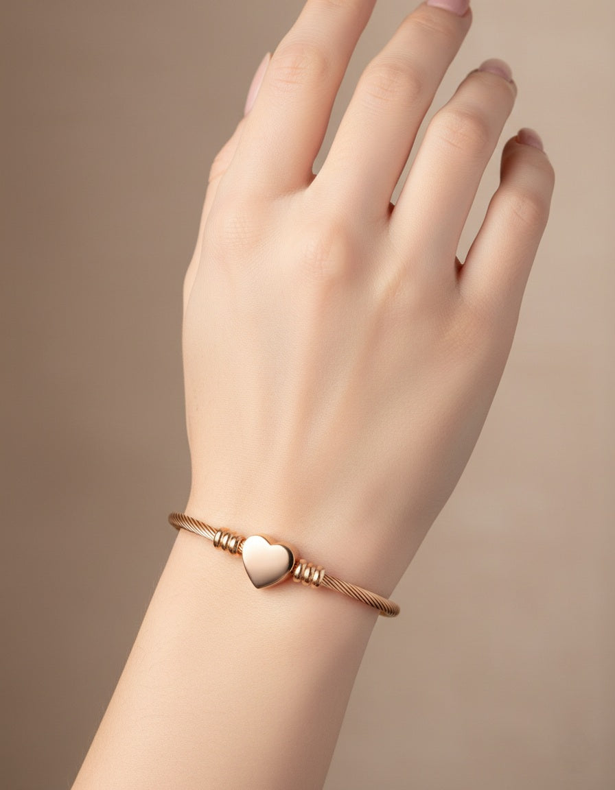 Rokassprādze "Glossy heart"