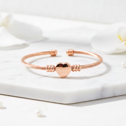 Rokassprādze "Glossy heart"