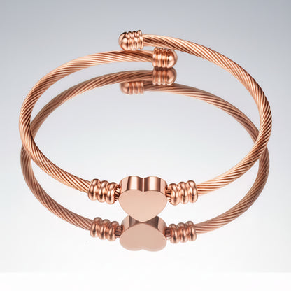 Rokassprādze "Glossy heart"