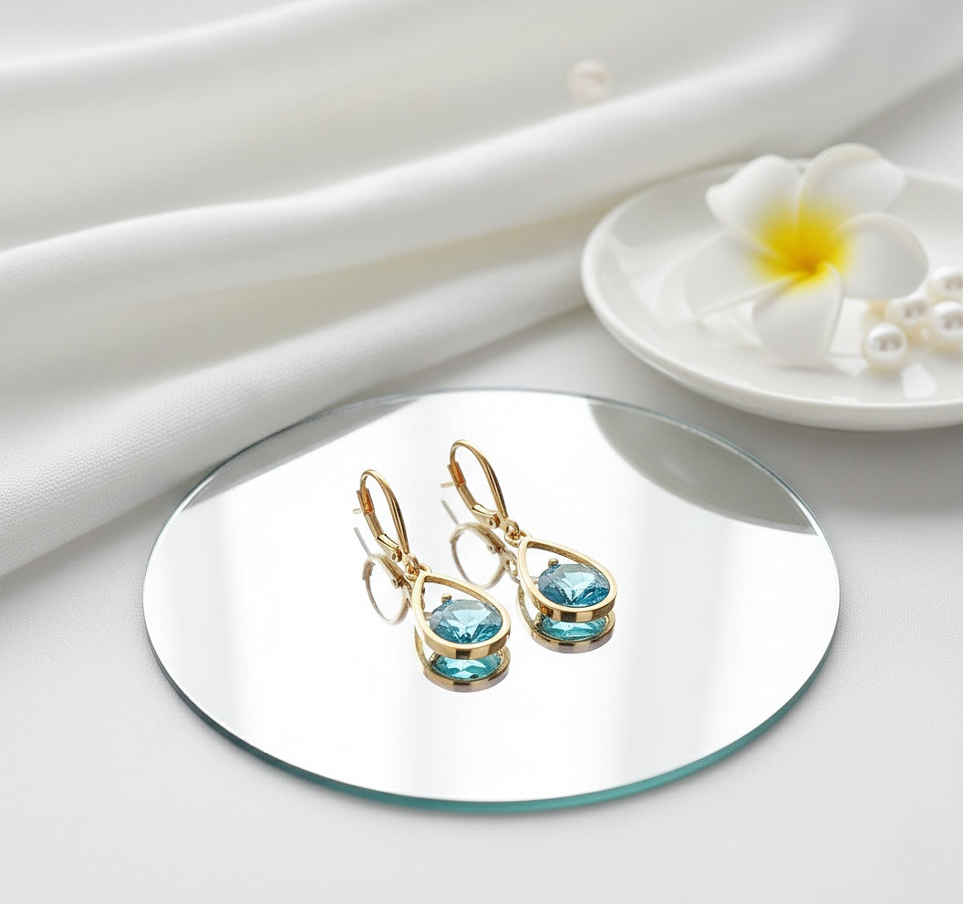 Auskari "Gaiši zilā lāsīte"