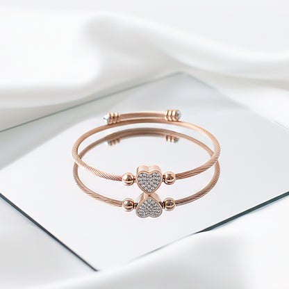 Rokassprādze "Crystal heart"