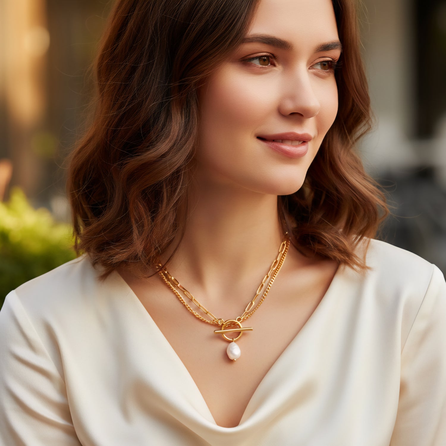 Kaklarota Pērle un ķēdes