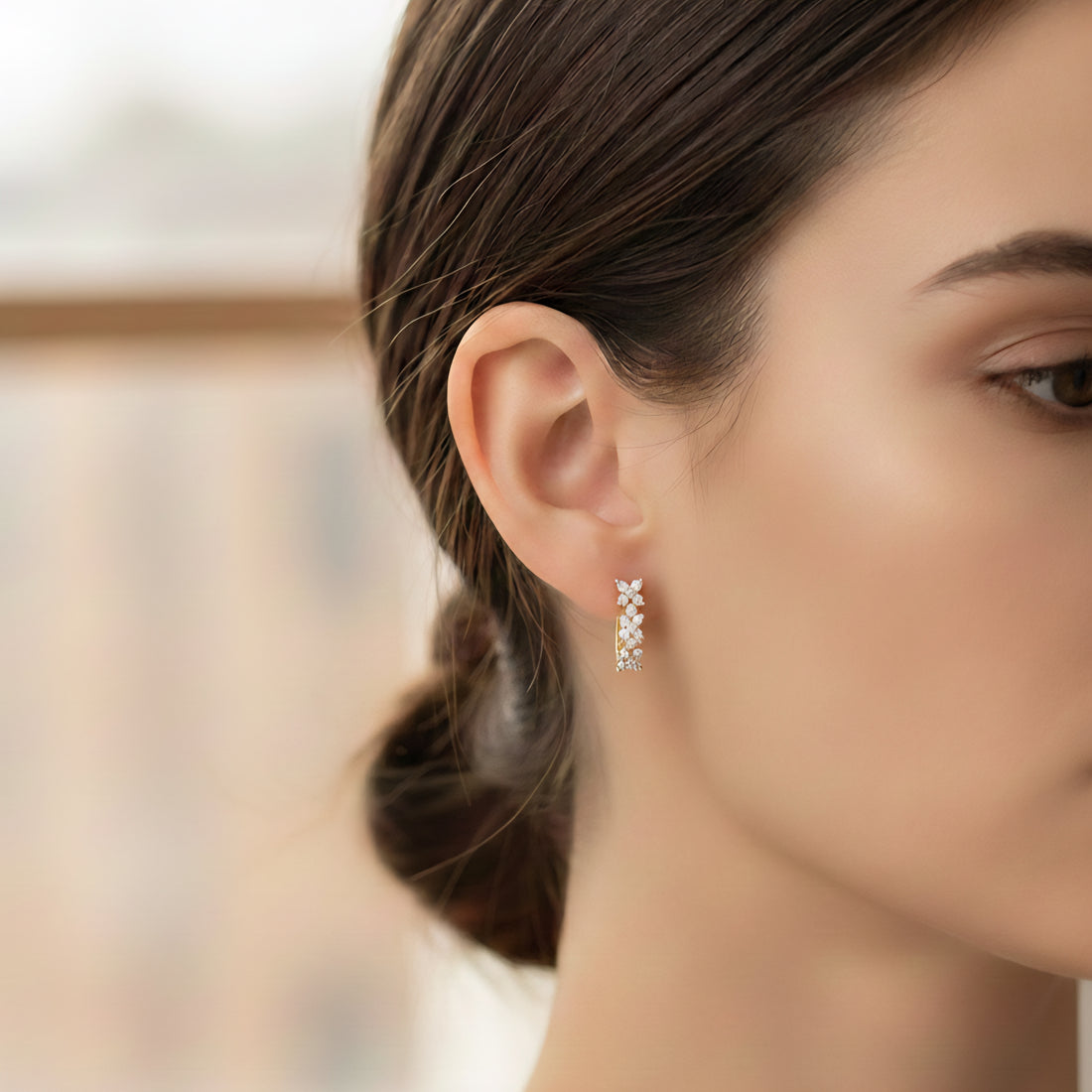 Auskari "Kristālu ziedi