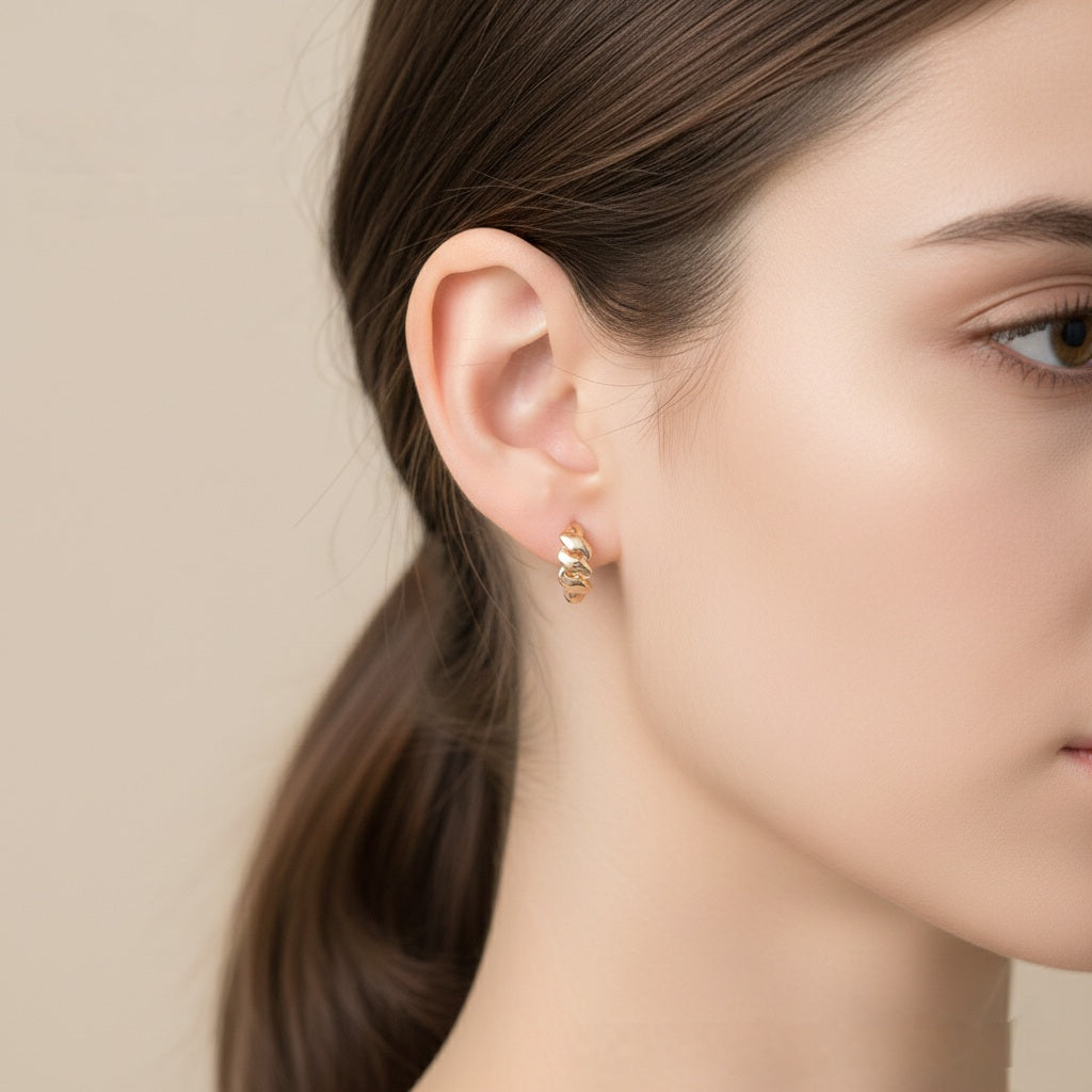 Auskari "Klasiski riņķīši bez kristāliem"