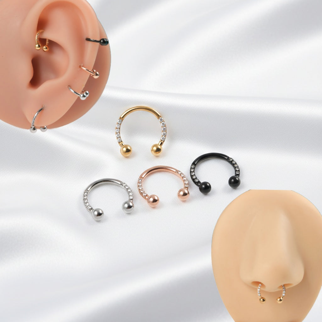 Pīrsings "Kristālu C"