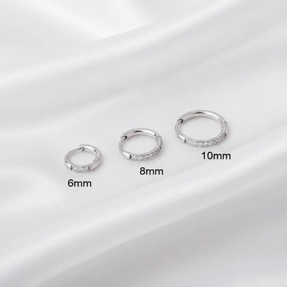 Pīrsings auskars "Gaišā klasika" 1 gab.