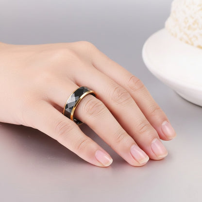 Gredzens "Melnā keramika"