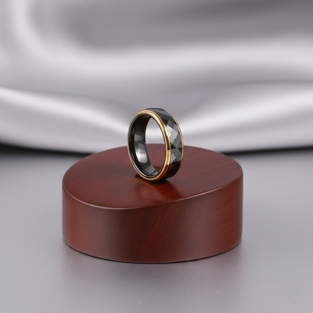 Gredzens "Melnā keramika"