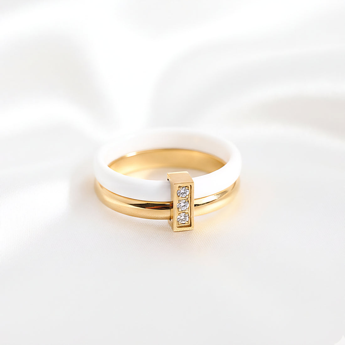 Gredzens "Keramika 2in1"