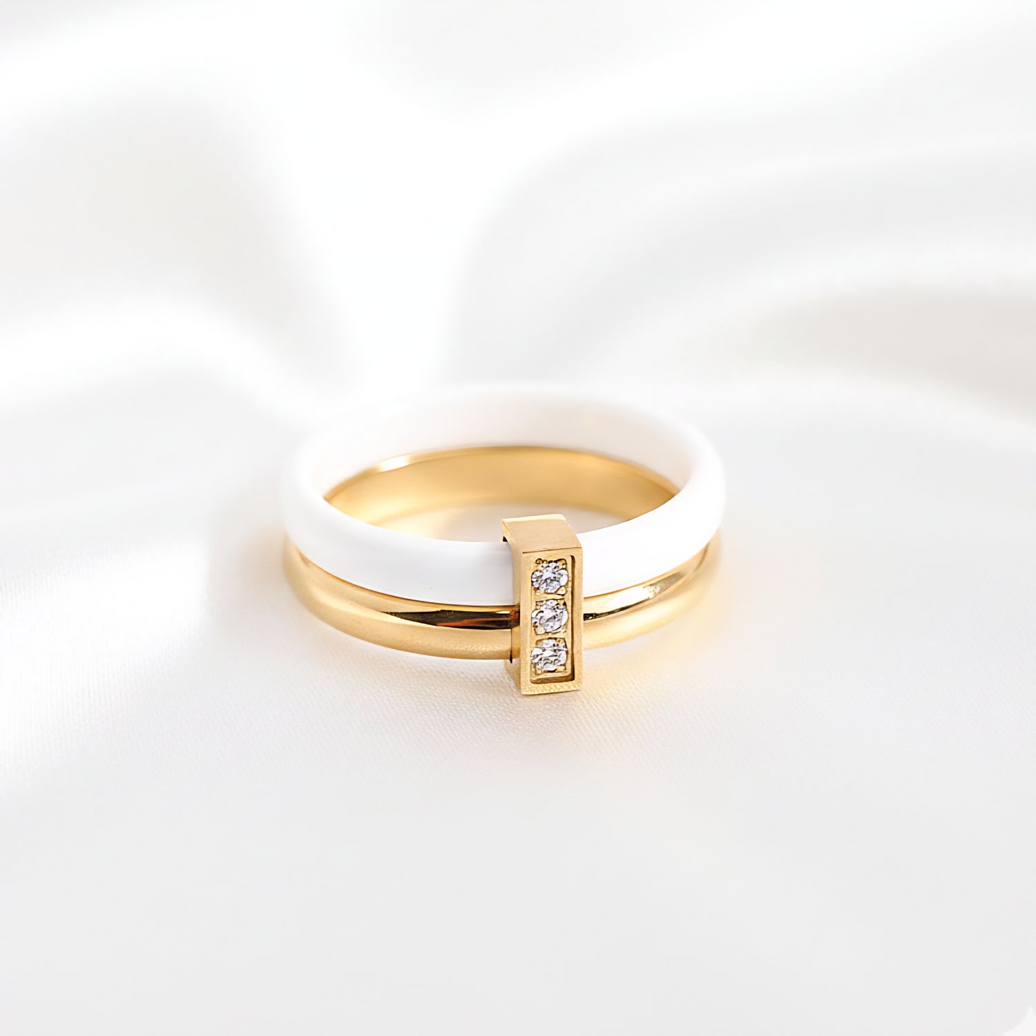 Gredzens "Keramika 2in1"