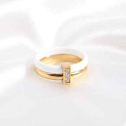 Gredzens "Keramika 2in1"