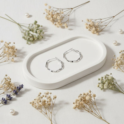 Auskari Bright round ones