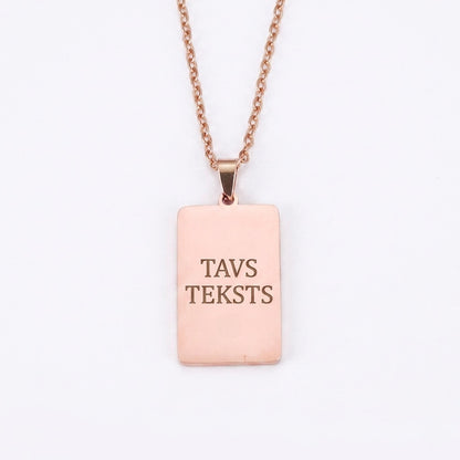 Kaklarota personalizē pats