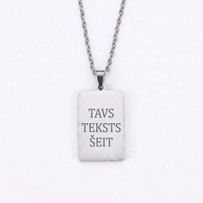 Kaklarota personalizē pats