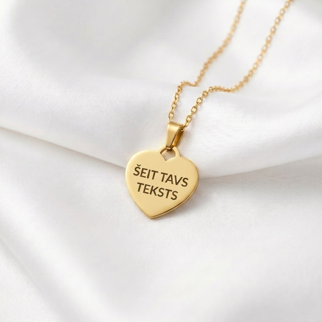 Kaklarota Es Tevi mīlu, mammu | personalizē pēc vēlmes