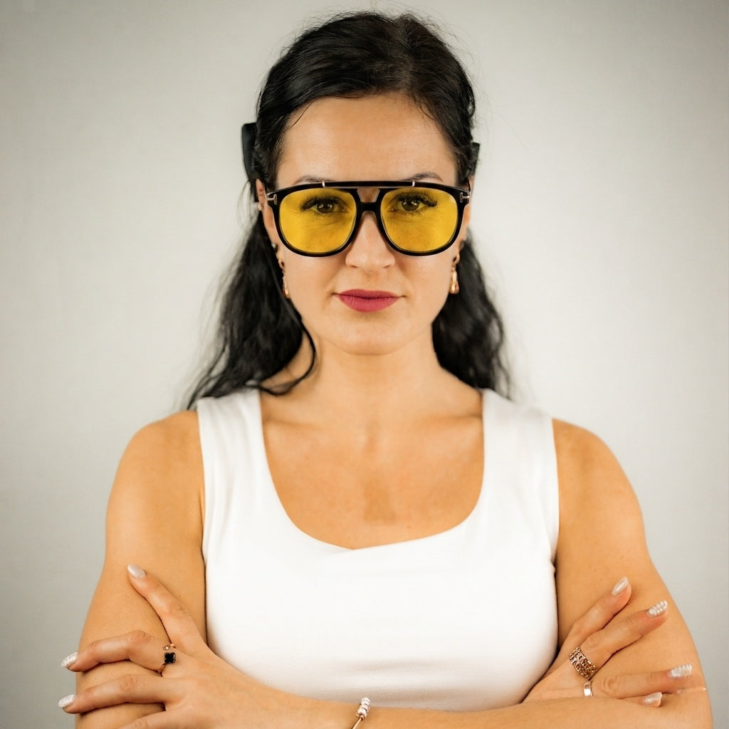 Saulesbrilles Yellow sun