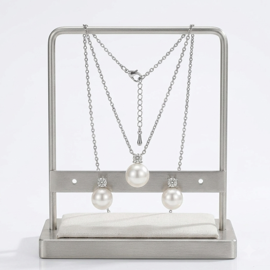 Rotu komplekts Klasiskā pērle gaiša
