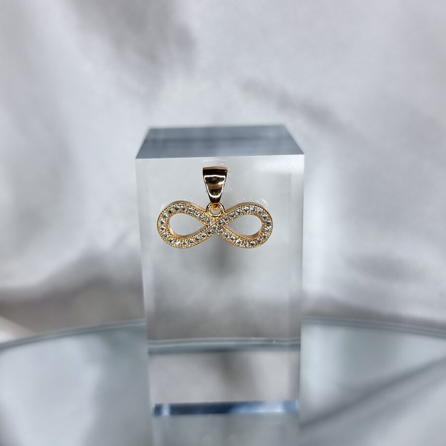 Pendant &quot;Infinity&quot; 1.9 x 0.7cm