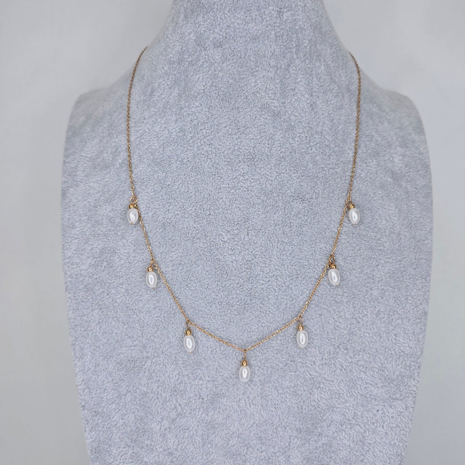 Necklace &quot;Pearl rain&quot;