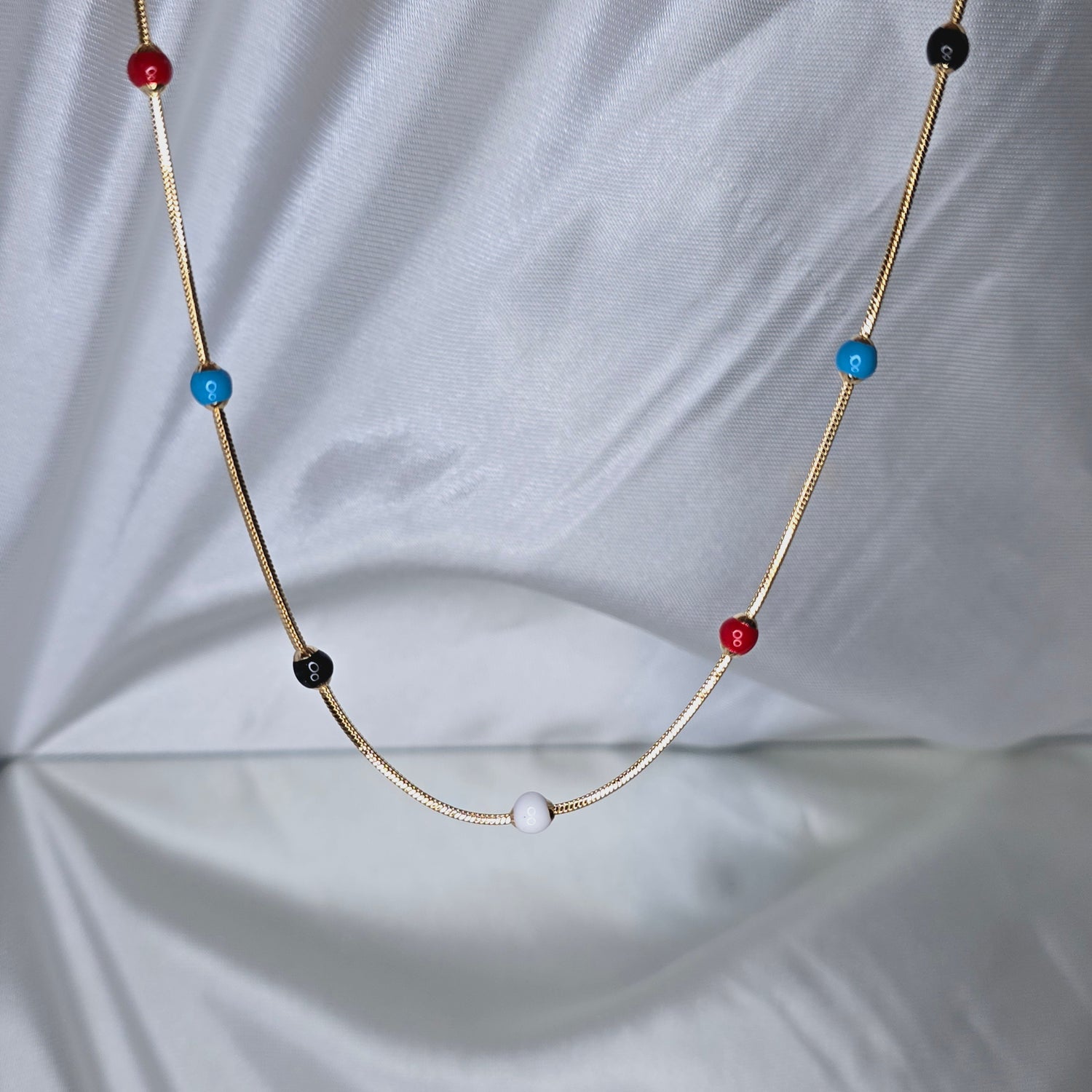 Chain necklace &quot;Colorful life&quot;