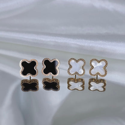 Earrings &quot;Flower stud&quot; /various colors/