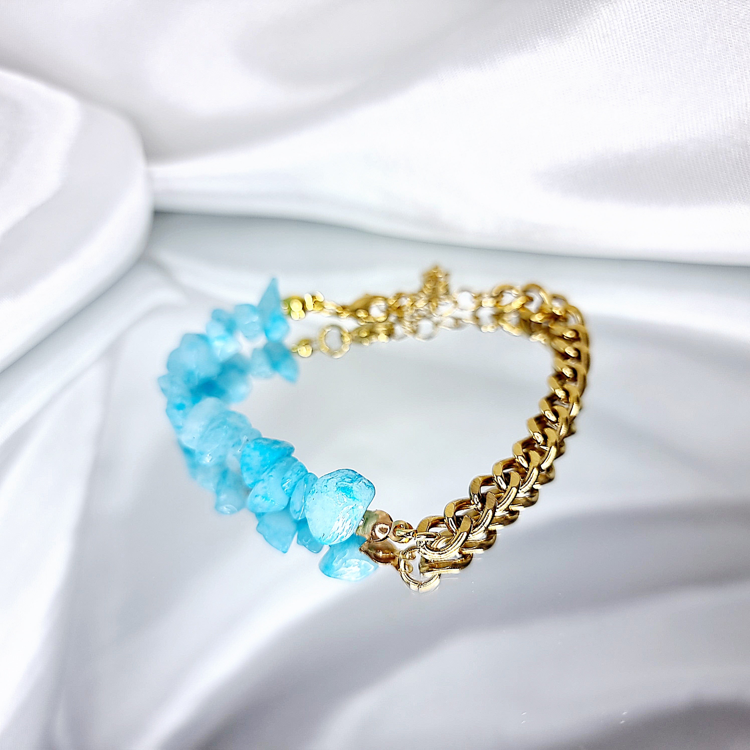 Bracelet &quot;Healing Stones - blue&quot;