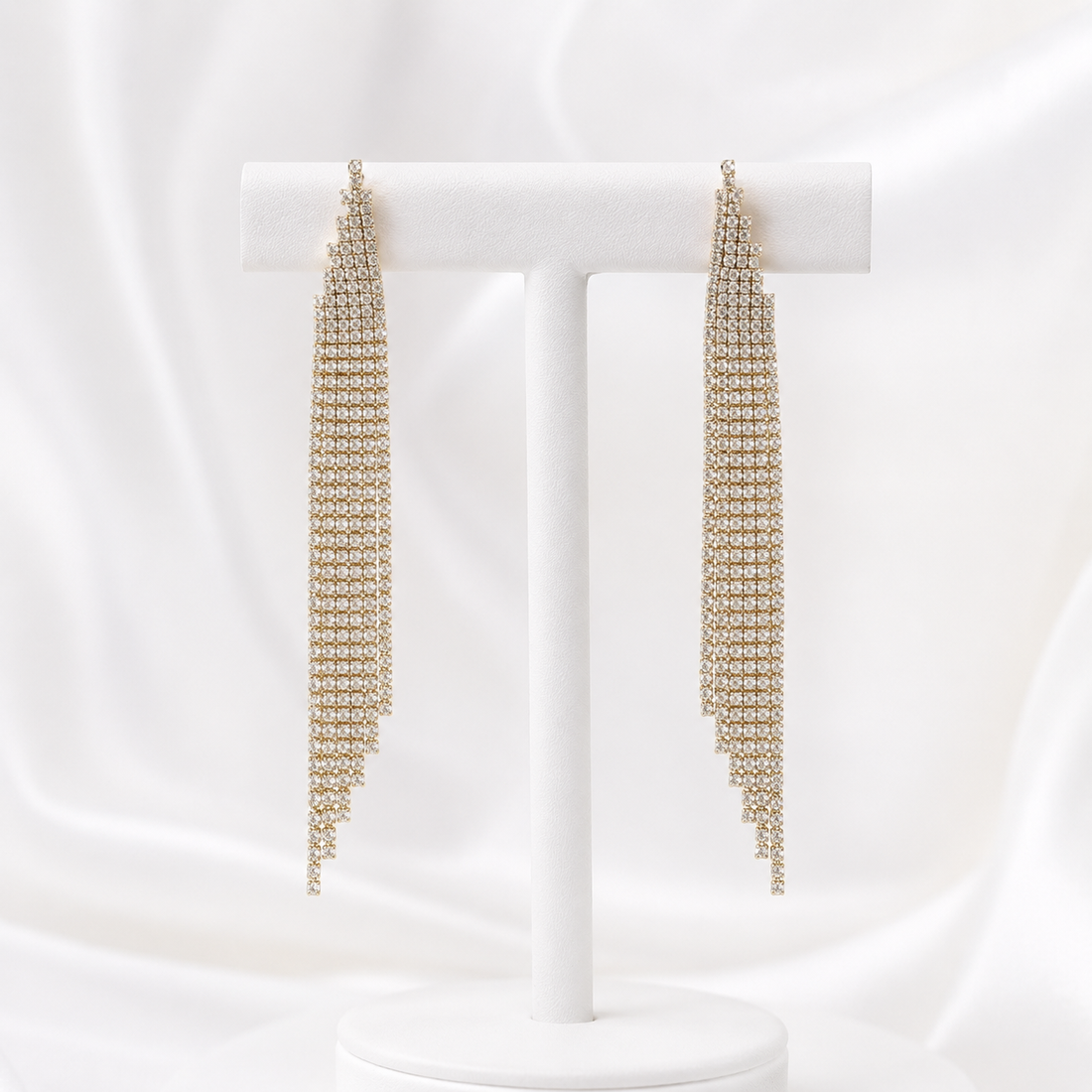 Auskari Statement gold light Crystal