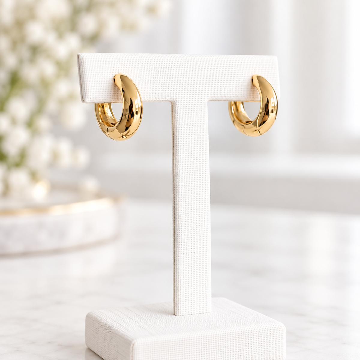 Golden Tear earrings