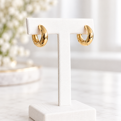 Golden Tear earrings