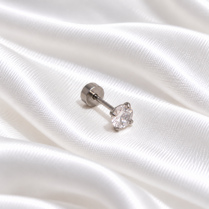 Pīrsingu komplekts Sparkling Solitaire kopā vai atsevišķi