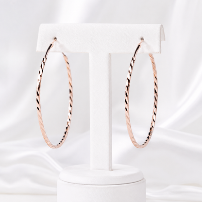 Auskari Textured Gold
