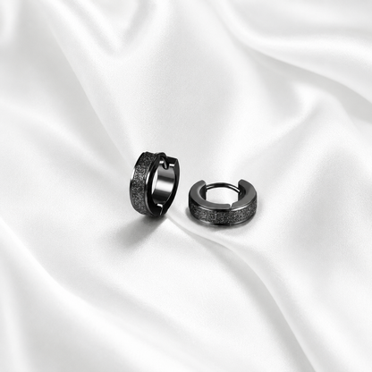 Auskari Unisex Black Shimmer 1 or 2