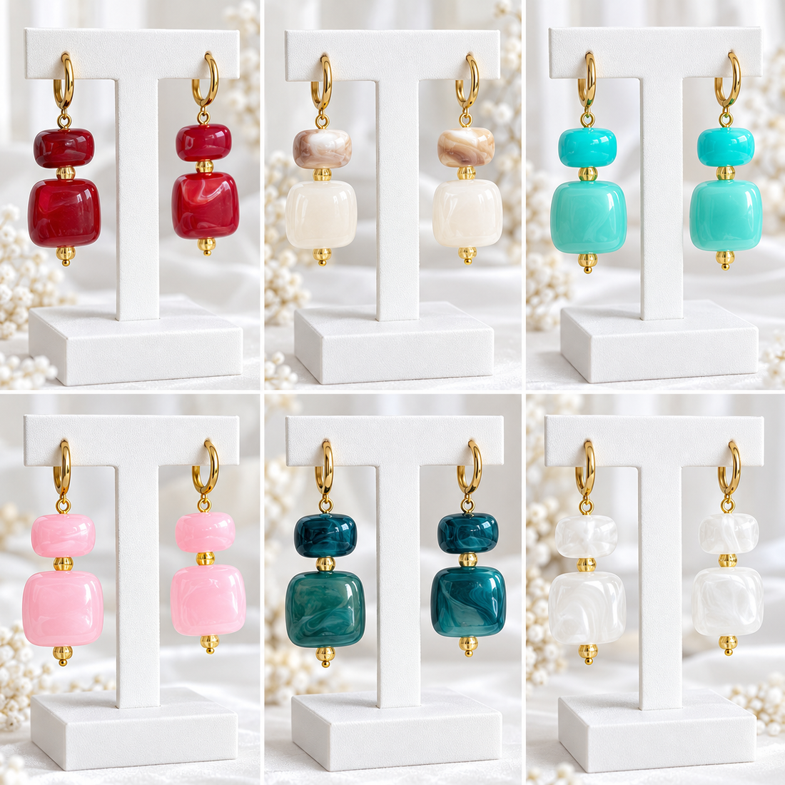 Auskari Vibrant Cube Collection izvēlies savu
