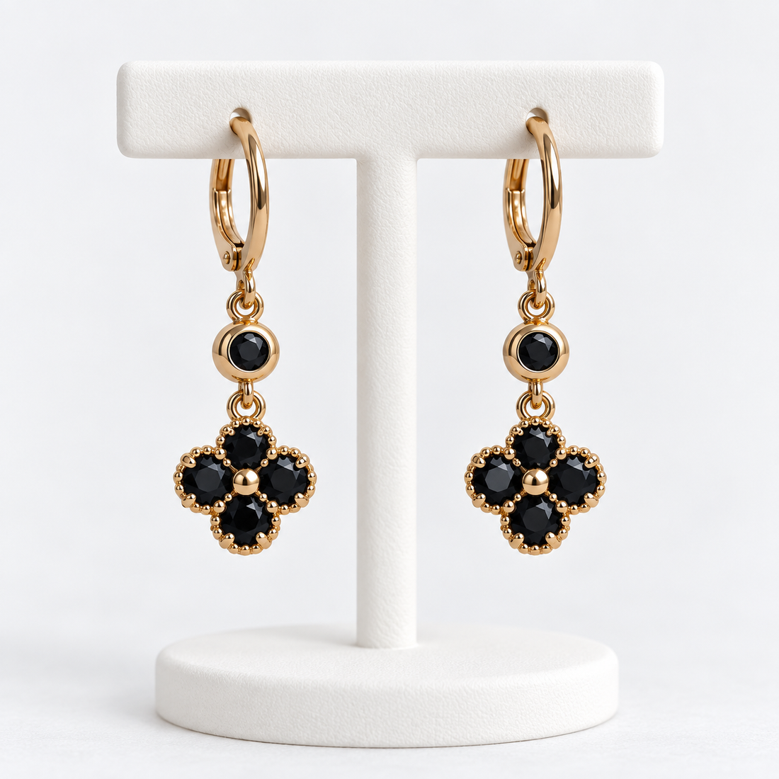 Auskari Crystal Clover
