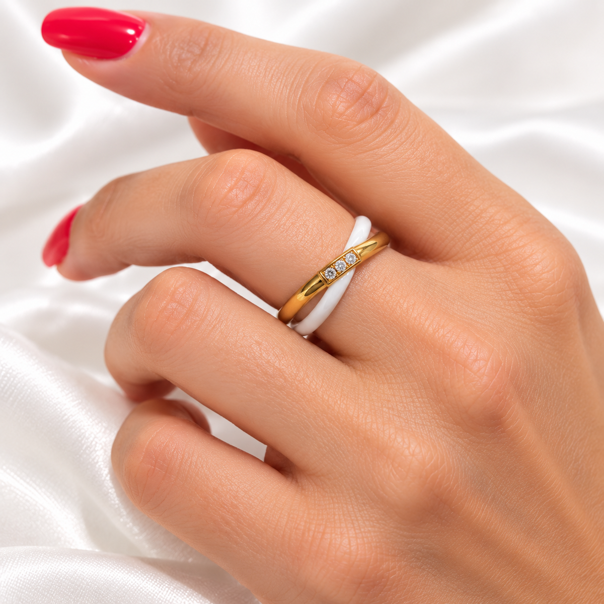 Ring Ceramic black