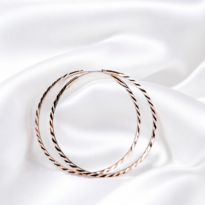 Auskari Textured Gold