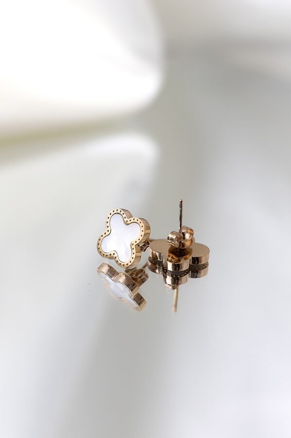 Earrings &quot;Flower stud&quot; /various colors/