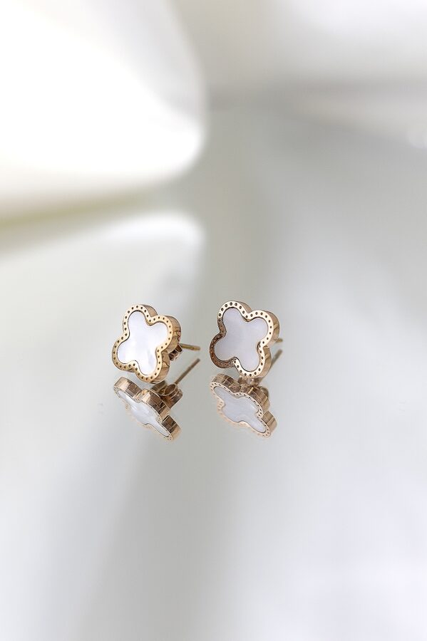 Earrings &quot;Flower stud&quot; /various colors/