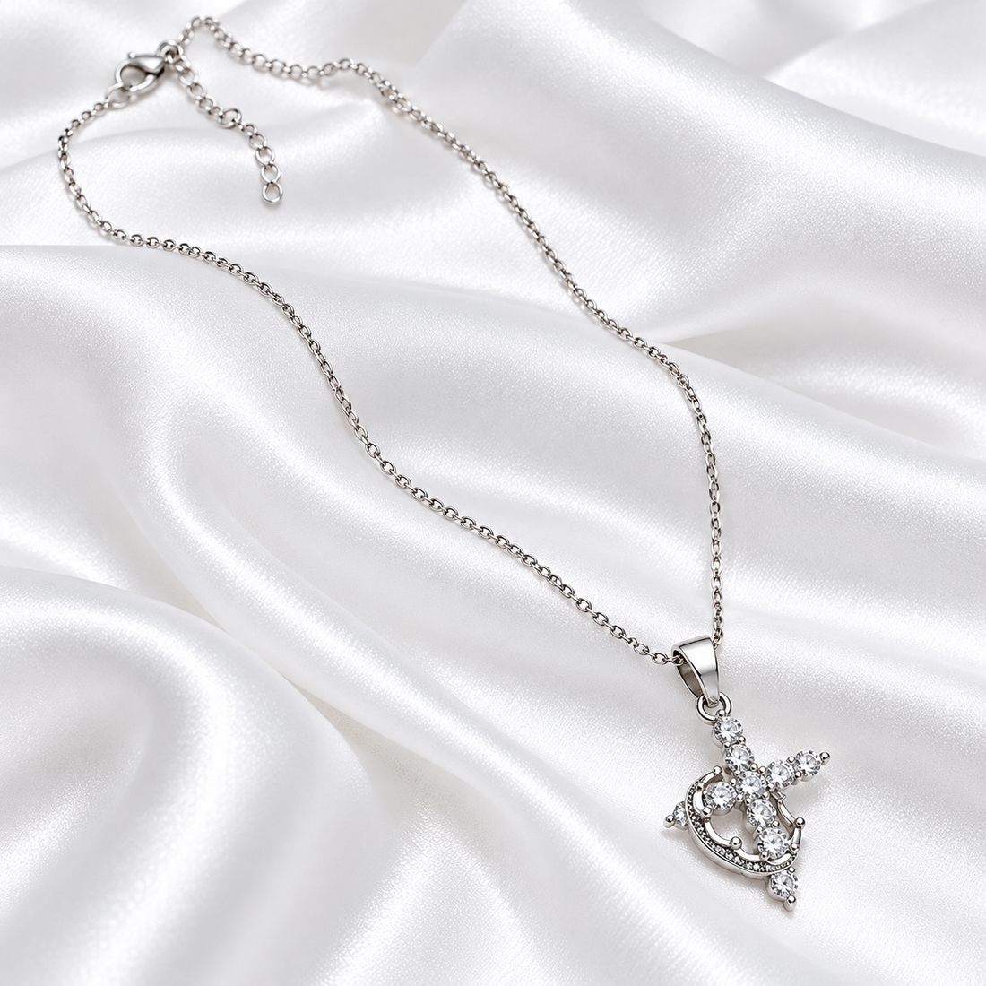 Kaklarota Crystal Embellished Cross Light