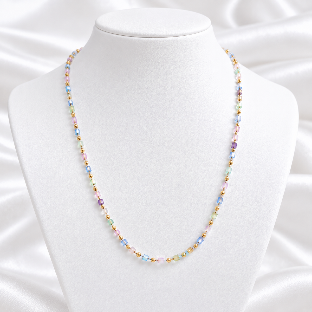 Multicolor Beaded Necklace