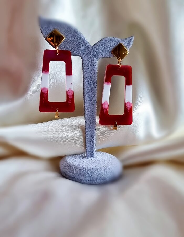 Earrings &quot;You are my Latvia&quot;