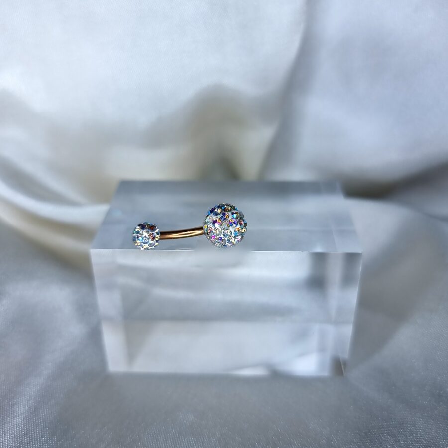 Piercing &quot;AB Crystal ball&quot;