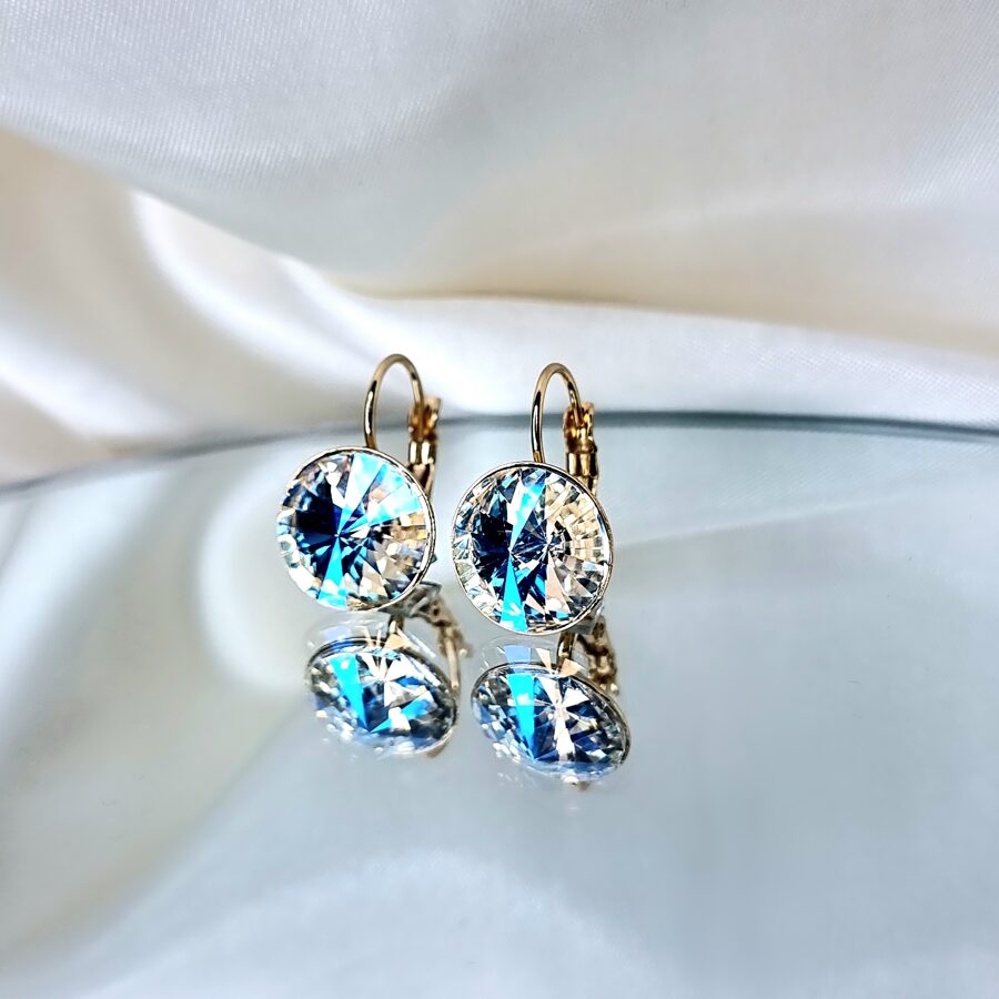Earrings in the color &quot;Crystal Universe&quot;